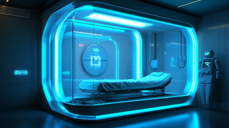 Greenhouse with fresh organic vegetables in the greenhouse. 3d renderingの写真素材