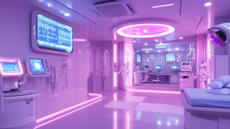3d rendering of a factory interior.の写真素材