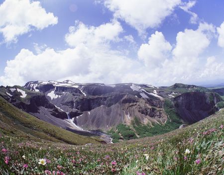 Baekdu mountainの写真素材