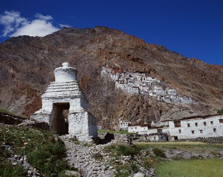 Nepalese Viewの写真素材
