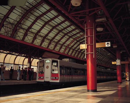 Subway Trainの写真素材