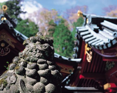 Temple Statueの写真素材