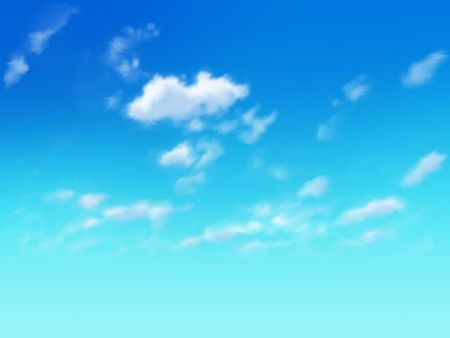 Cloud and Blue Skiesの写真素材