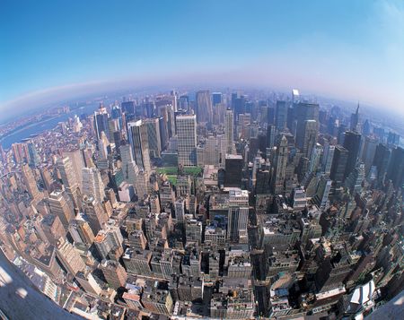 Circular City Viewの写真素材