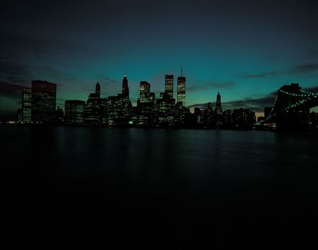 Building at Nightの写真素材