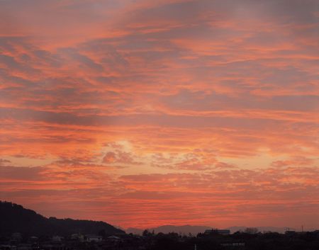 Dusk Skiesの写真素材