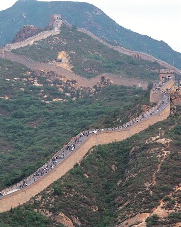 Great Wall in Chinaの写真素材