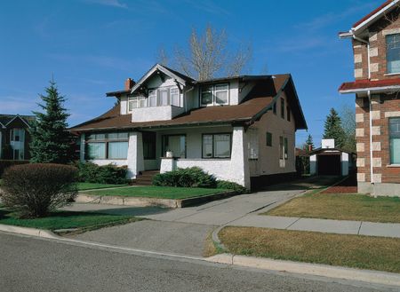 House with Drivewayの写真素材