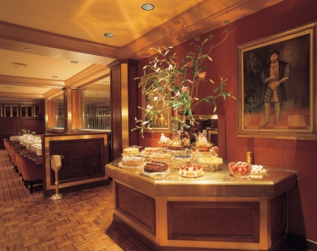 Buffet in Buildingの写真素材