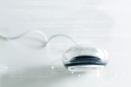 Computer mouse low angleの写真素材