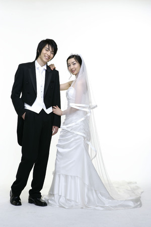 Wedding Coupleの写真素材