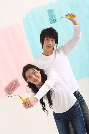 Couple's Everyday Lifeの写真素材
