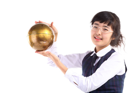 Schoolgirl Iの写真素材