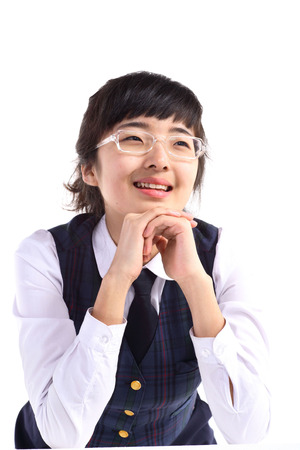 Schoolgirl Iの写真素材