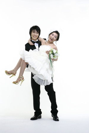 Wedding Coupleの写真素材