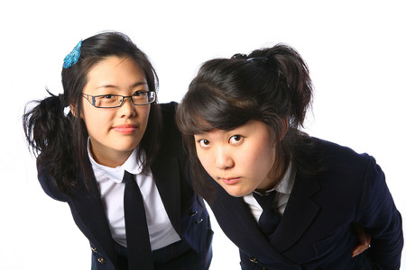 Schoolgirl Iの写真素材