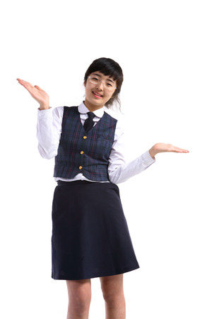Schoolgirl Iの写真素材