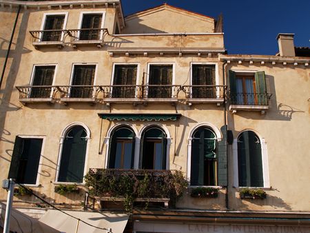        The city of venice in italyの写真素材