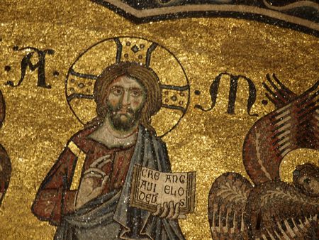  Baptistery of Florence - View of the mosaic ceiling        のeditorial素材