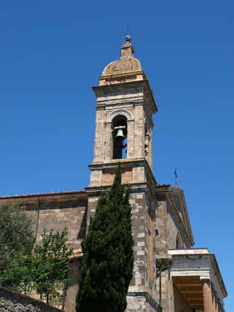 Montalcino - The Cathedral of San Salvatoreの写真素材