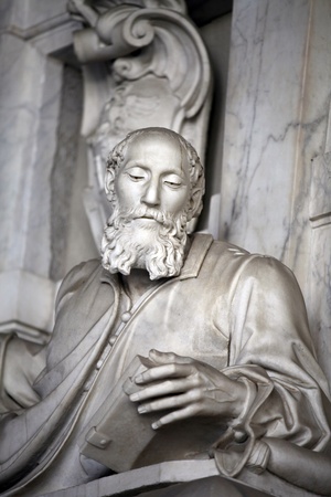 Pisa - Camposanto - Cemetery was constructed in 1278 to house the sacred dirt brought back from Golgotha during the Crusades. It then became the burial place of the Pisan upper classのeditorial素材