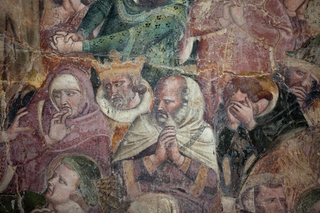 The Last Judgement - Campo Santo, Pisa. Camposanto - Cemetery was constructed in 1278 to house the...