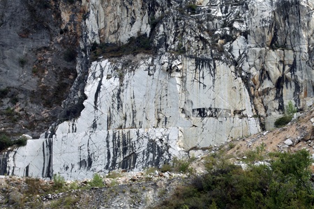 The Marble Quarries - Apuan Alps , Carrara, Tuscany, Italyの写真素材