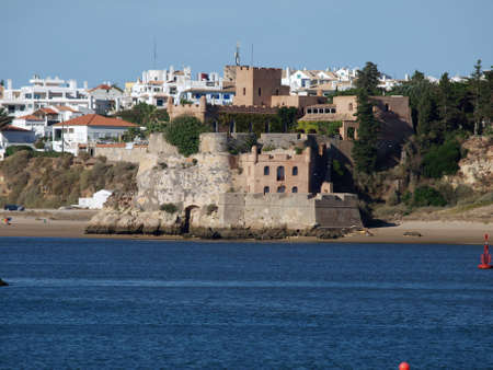 Portimao-resort on the Atlantic coast of the Algarve, Portugalのeditorial素材