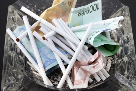  harmful and costly addictionの写真素材