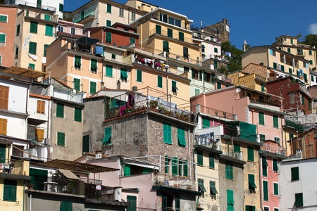 Riomaggiore - one of the cities of Cinque Terre in italy