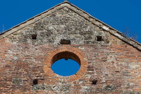 Abbey of San Galgano, Tuscany, Italyの写真素材