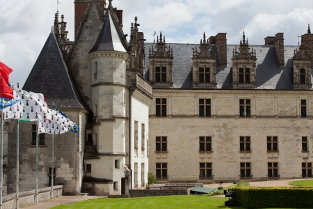  Amboise castle .Valley of the river Loire. Franceのeditorial素材