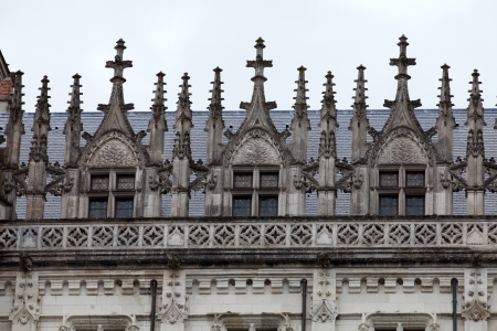  Amboise castle .Valley of the river Loire. Franceのeditorial素材