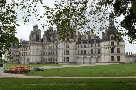 Castle of Chambord in Cher Valley, Franceのeditorial素材