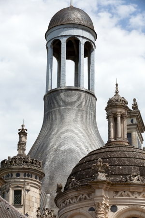 Castle of Chambord in Cher Valley, Franceのeditorial素材