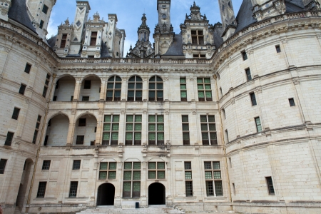Castle of Chambord in Cher Valley, Franceのeditorial素材