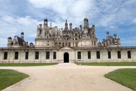 Castle of Chambord in Cher Valley, Franceのeditorial素材