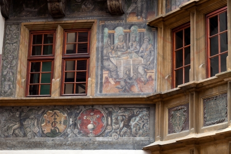 Half timbered houses of Colmar, Alsace, Franceのeditorial素材
