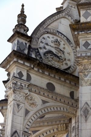 Castle of Chambord in Cher Valley, Franceのeditorial素材