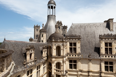 Castle of Chambord in Cher Valley, Franceのeditorial素材