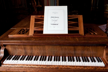 In style kept rooms in the castle Amboise. Loire Valley, Franceのeditorial素材