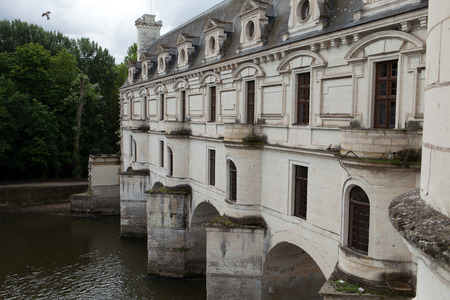 Castle of Chenonceau. Known as the castle of the ladies was built in 1513  and is one of the most visited in the Loire Valley. のeditorial素材