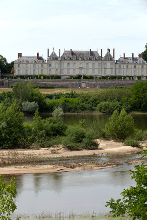 Chateau de Menars is a chateau associated with Madame de Pompadour. Loire Valley, Franceのeditorial素材