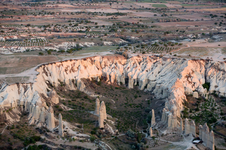 The sunrise over Cappadocia. Turkeyの写真素材