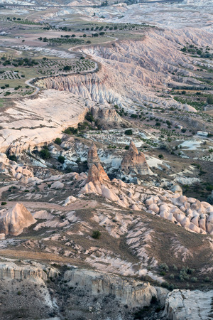 The sunrise over Cappadocia. Turkeyの写真素材