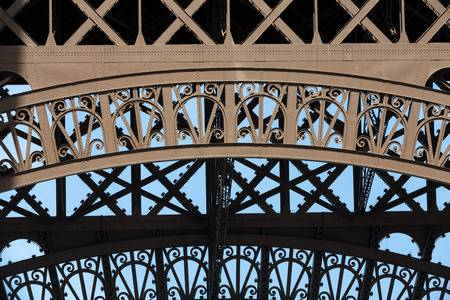 Eiffel Tower - The most famous symbol of Parisの写真素材