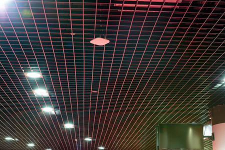 CRACOW, POLAND - MARCH 17, 2015: Modern interior. Tauron Arena Krakow is the biggest in Poland and one of the most modern in the world hall entertainment and sports venue.  Modern interior. Cracow, Polandのeditorial素材