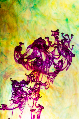 Abstract and very colorful motion blur backgroundの写真素材