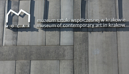 CRACOW, POLAND - FEB 14, 2016: Mocak - museum of contemporary art in Krakow, Poland.のeditorial素材