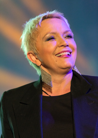 CRACOW, POLAND - NOV EMBER 6, 2016: Symphonica 2 Made in Poland  The music of cult, of underground, rock, metal- and punk Polish groups from years 80-these performed  by musicians and soloists Filharmonia Futura on stage cinemas Kiev in Cracow. O/p Malgorのeditorial素材